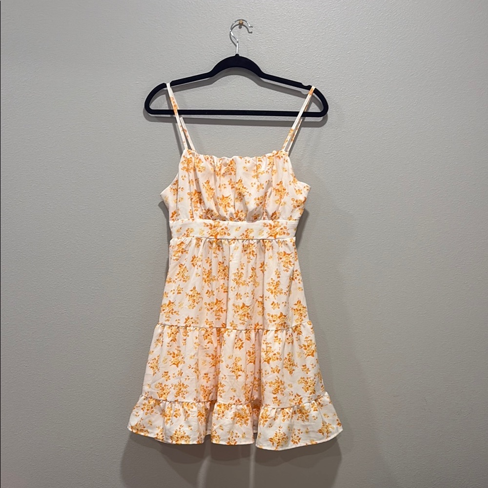 Floral Spaghetti Strap Dress
